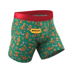 The Ginger Rail | Gingerbread Ball Hammock® Pouch Underwear With Fly -US Clothing Sales Store GingerRailGingerbreadBoxerWithFly3