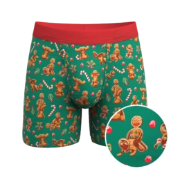 The Ginger Rail | Gingerbread Ball Hammock® Pouch Underwear