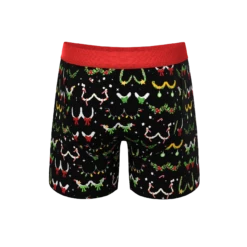 The Goodie Garland | Christmas Tinsel Busts Ball Hammock® Pouch Underwear With Fly -US Clothing Sales Store GoodieGarlandChristmasTinselBustsWFly5