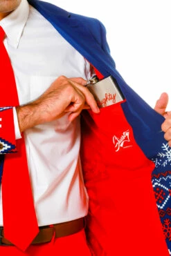 The Nordic Gentleman | Navy Fair Isle Ugly Christmas Suit -US Clothing Sales Store IMG 0364 2