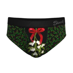 The Kiss Me There | Mistletoe Ball Hammock® Pouch Underwear Briefs
