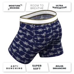 The Knotty Spots | Nautical Knots Ball Hammock® Pouch Underwear -US Clothing Sales Store KnottySpotsNautialKnotsBXStndrd4