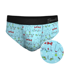 The Mistletits | Christmas Bust Ball Hammock® Pouch Underwear Briefs
