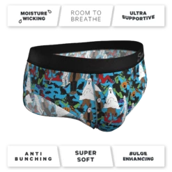 The Monster Smash | Halloween Characters Ball Hammock® Pouch Underwear Briefs -US Clothing Sales Store MonsterSmash4 8a3ad688 084c 413e 9c9b 58381893d5f5