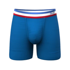 The Morning Glory | Blue With USA Waistband Ball Hammock® Pouch Underwear