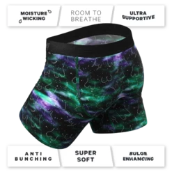 The Milky Way | Northern Lights Ball Hammock® Pouch Underwear 10 The Milky Way | Northern Lights Ball Hammock® Pouch Underwear -US Clothing Sales Store NorthernLightsBoxerStndrd4
