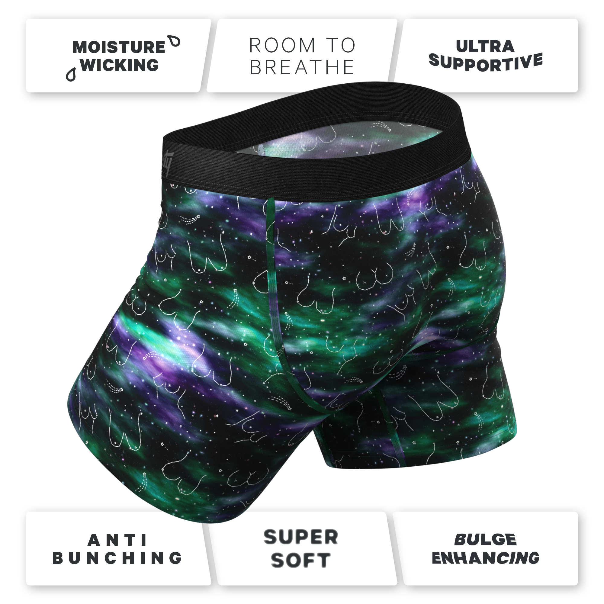 The Milky Way | Northern Lights Ball Hammock® Pouch Underwear 6 The Milky Way | Northern Lights Ball Hammock® Pouch Underwear - Image 4