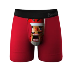 The Nutcrack-Him | Holiday Ball Hammock® Pouch Underwear With Fly
