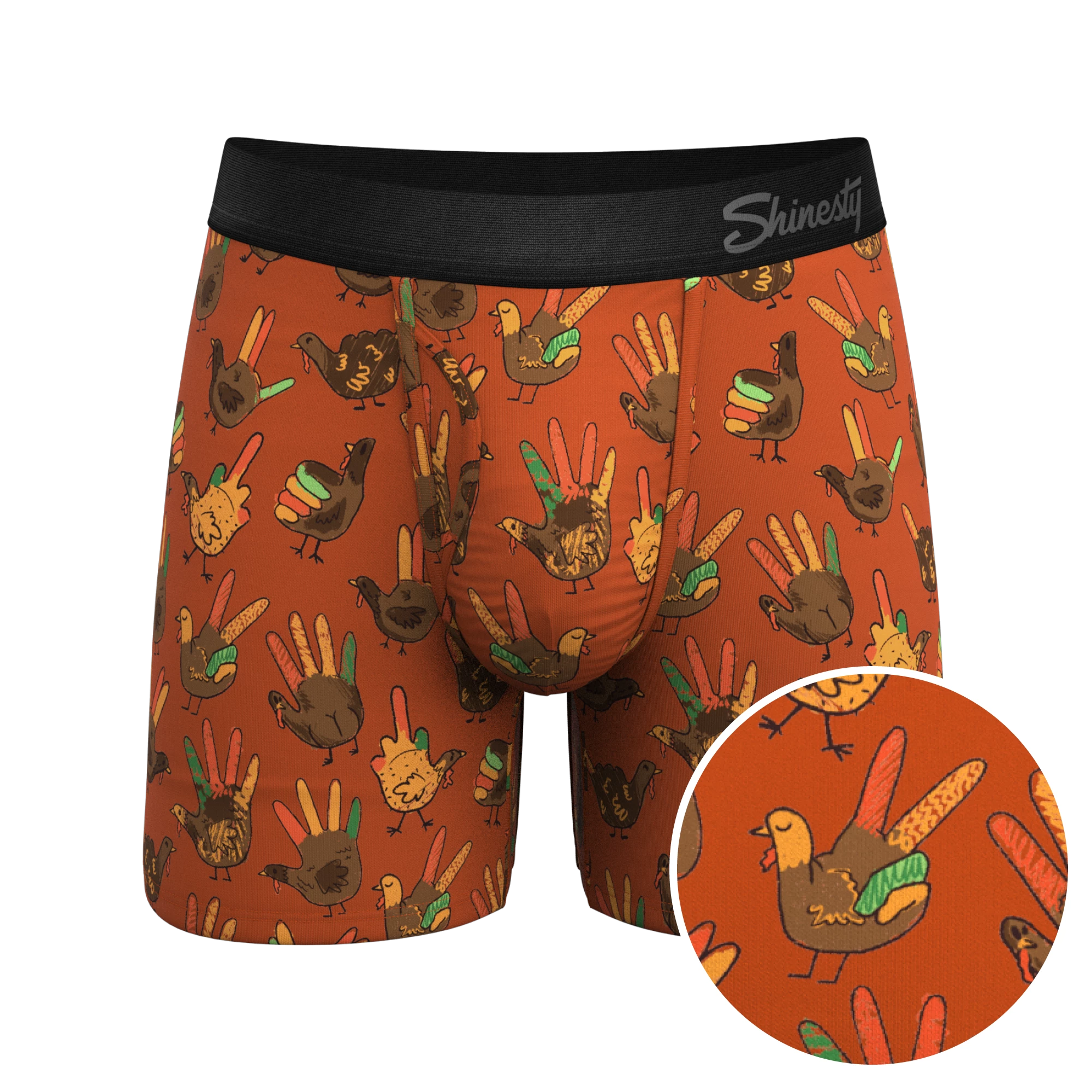 The Party Fowl | Thanksgiving Turkey Ball Hammock® Pouch Underwear With Fly 3 The Party Fowl | Thanksgiving Turkey Ball Hammock® Pouch Underwear With Fly