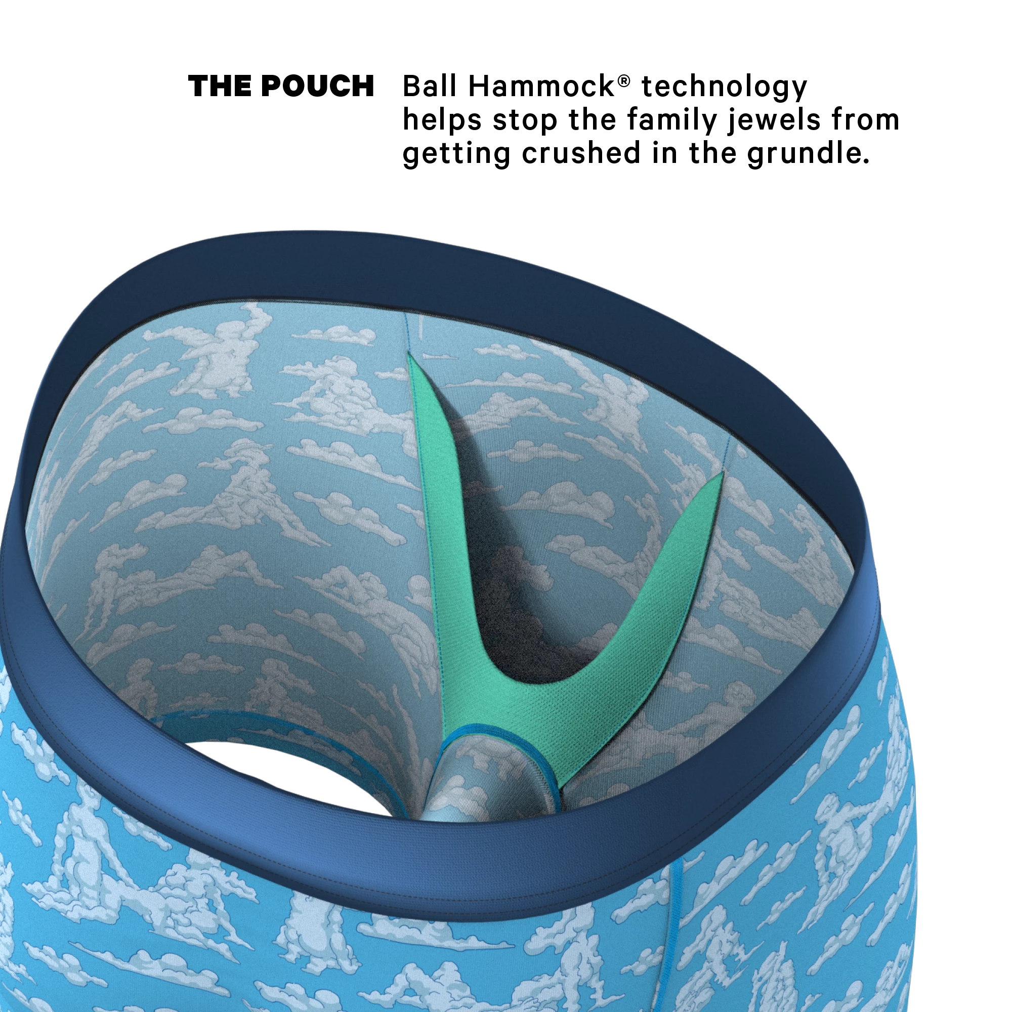 The Reverse Cloud Girl | Cloud Ball Hammock® Pouch Underwear 4 The Reverse Cloud Girl | Cloud Ball Hammock® Pouch Underwear - Image 2