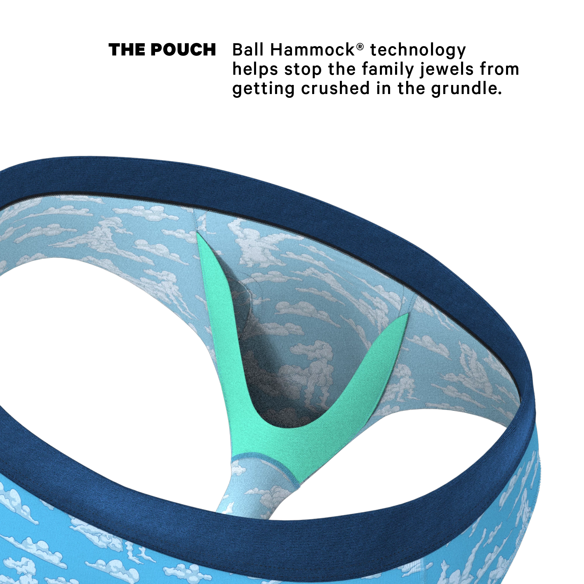 The Reverse Cloud Girl | Cloud Ball Hammock® Pouch Underwear Briefs 4 The Reverse Cloud Girl | Cloud Ball Hammock® Pouch Underwear Briefs - Image 2