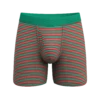 The Stripe Club | Christmas Striped Ball Hammock® Pouch Underwear With Fly -US Clothing Sales Store StripeClubChristmasStripedBoxerWithFly