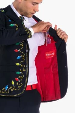 The Duke Of December | Christmas Lights Ugly Christmas Suit 10 The Duke Of December | Christmas Lights Ugly Christmas Suit -US Clothing Sales Store TheDukeofDecember ChristmasLightsUglyChristmas 10000 0479 1