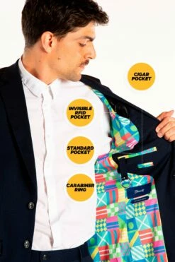 The Executive | Patchwork Flag Ultimate Suit -US Clothing Sales Store TheExecutive10030 0266 2