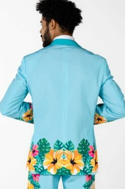 The Hibiscus Honeymoon | Floral Hawaiian Suit -US Clothing Sales Store TheHibiscusHoneymoon FloralHawaiianSuit 4