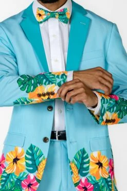 The Hibiscus Honeymoon | Floral Hawaiian Suit -US Clothing Sales Store TheHibiscusHoneymoon FloralHawaiianSuit 5