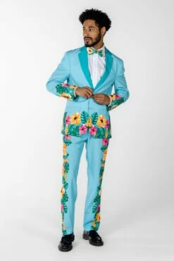 The Hibiscus Honeymoon | Floral Hawaiian Suit -US Clothing Sales Store TheHibiscusHoneymoon FloralHawaiianSuit 7jpg