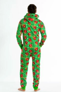 The Hot Cocoa-cuzzi | Gingerbread Christmas Onesie -US Clothing Sales Store TheHotCocoa cuzziON2612