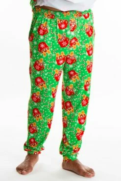 The Hot Cocoa-cuzzi | Mens Gingerbread Pajama Bottom