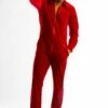 The Smoking Dens | Red Velvet Flight Suit -US Clothing Sales Store TheSmokingDensFS1837 3