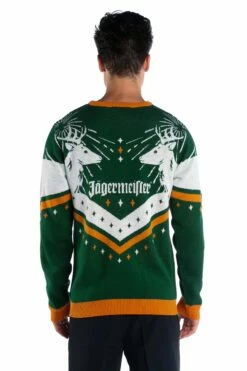 The Stag | Jägermeister Stag Christmas Sweater -US Clothing Sales Store TheStag JagermeisterStagChristmasSweater 10140 0823 NEWDUDES3