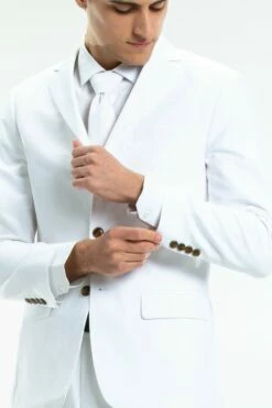 The White Tiger | White Madison Blazer -US Clothing Sales Store TheWhiteTiger10008 0352 4