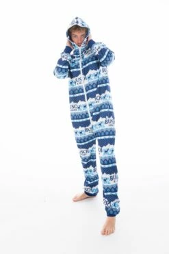 The Yearning Busch | Busch Light Holiday Onesie -US Clothing Sales Store TheYearningBusch 4