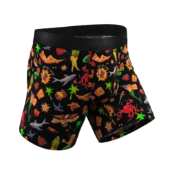 The Tight Ship | Sailor Tattoos Ball Hammock® Pouch Underwear -US Clothing Sales Store TightShipSailorTattoosBXStndrd3