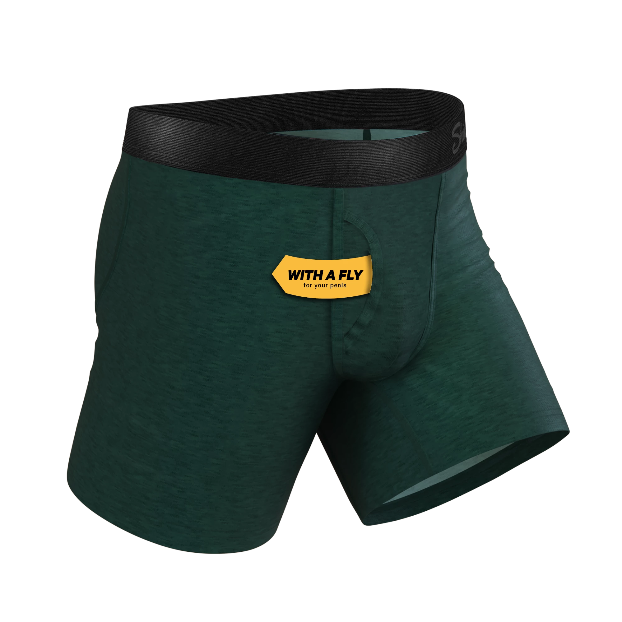 The Tree Falls | Forest Green Ball Hammock® Pouch Underwear With Fly 5 The Tree Falls | Forest Green Ball Hammock® Pouch Underwear With Fly - Image 3