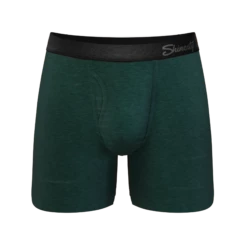 The Tree Falls | Forest Green Ball Hammock® Pouch Underwear With Fly