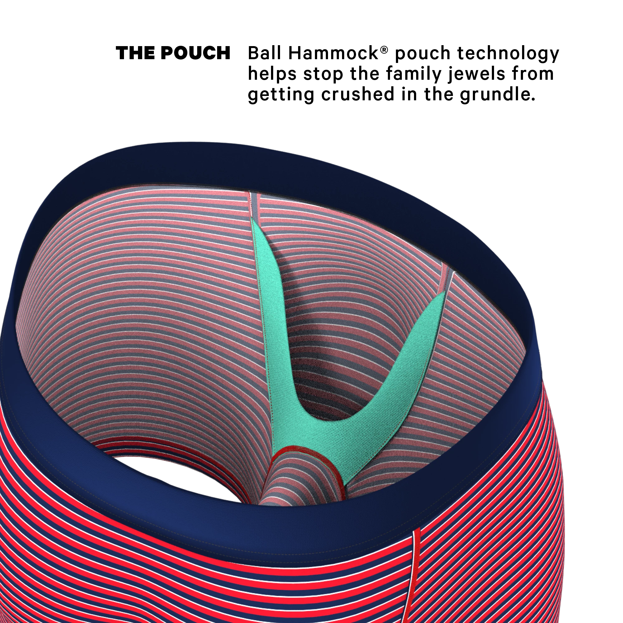 The US Of A | USA Stripe Ball Hammock® Pouch Underwear 4 The US Of A | USA Stripe Ball Hammock® Pouch Underwear - Image 2