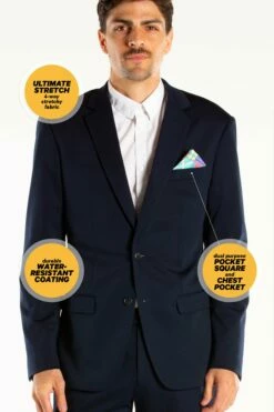 The Executive | Patchwork Flag Ultimate Suit -US Clothing Sales Store UltimateSuit